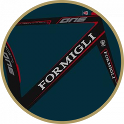 Formigli Telai ONE Colore Nero Rosso codice OB-12